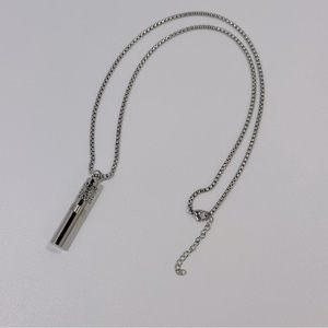 Essential Oil Perfume Diffuser Aromatherapy Pendant Necklace Stainless Steel